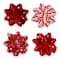 Red Mix Christmas Bows, 24ct. by Celebrate It™